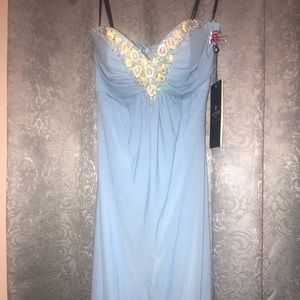 This light blue dress